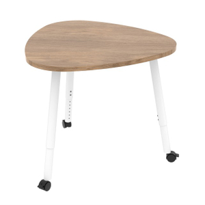 Retractable Triangular Activity Table with Caster