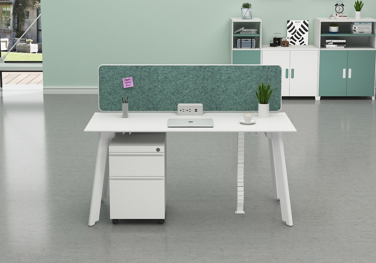 Office Furniture Set Modern Design Single Person Desk Workstation Cubicle One Person-EBS-1P